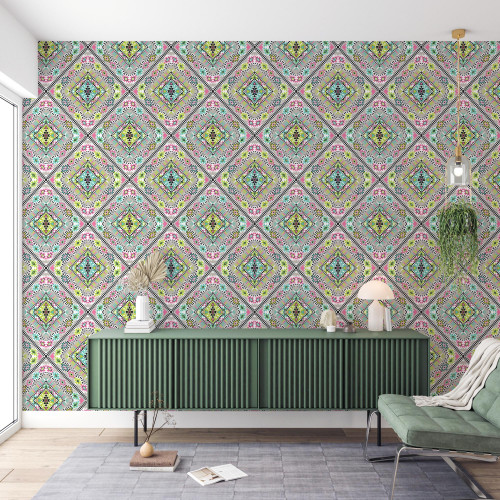 Papel de Parede Araruna Verde