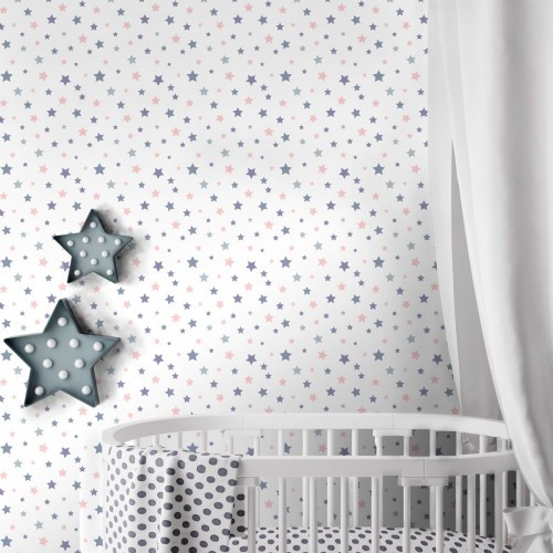 Papel de Parede Infantil Estrelinha Brenda