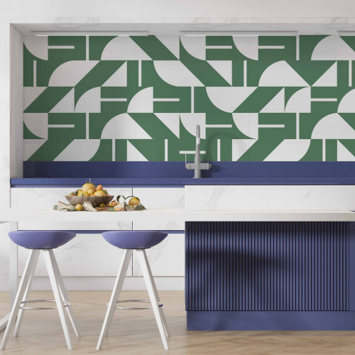Adesivo Azulejo Ilê Verde Antigo