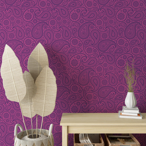 Papel de Parede Mandala Violeta