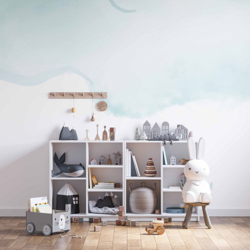 Painel Aquarela Azul
