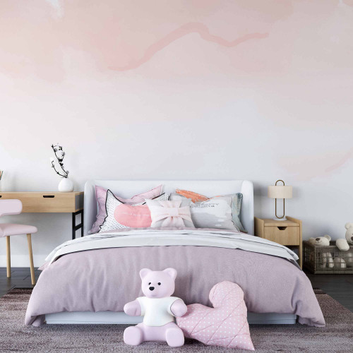 Painel Aquarela Rosa