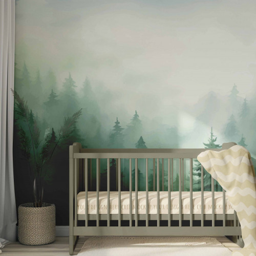 Painel Floresta Aquarela Tullu