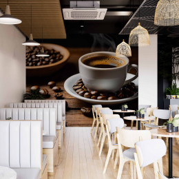 Painel Fotográfico Cafeteria