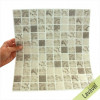 Placa de Pastilha Adesiva Resinada Antique Cinza - 28,5cm x 31cm - 4