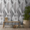 Papel de Parede Athos Cinza - 5