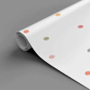 Papel de Parede Bolinhas Fofis Colorida - 3