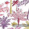 Papel de Parede Tropical Coqueiral - 3