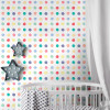 Papel de Parede Bolinhas Dots Aquarelado - 2