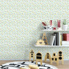 Papel de Parede Bolinhas Dots Azul e Verde - 3