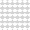 Papel de Parede Infantil Escama Cinza Claro - 1