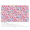 Painel Flores Viva México fundo rosa claro - 4