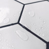 Placa de Pastilha Adesiva Resinada Hexagonal Max Branco - 30cm x 30cm - 1