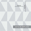 Papel de Parede Lenus Cinza Claro - 3