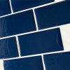Placa de Pastilha Adesiva Resinada Metrô Blue - 26cm x 30cm - 3