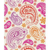 Papel de Parede Paisley Colorido - 3