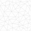 Papel de Parede Conexão Fundo Branco com Cinza - 1