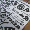 Papel de Parede Pizza Bon Appettit - 1