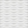 Papel de Parede 3D Dobradura Branca - 1