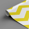 Papel de Parede Chevron Amarelo - 3