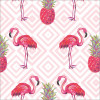 Papel de Parede Flamingo Flaminguito - 1