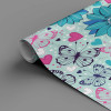 Papel de Parede Borboletas Teen Flowers - 3