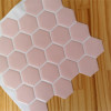 Placa de Pastilha Adesiva Resinada Hexagonal Rose - 30cm x 30cm - 3
