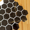 Placa de Pastilha Adesiva Resinada Hexagonal Serra Dourada - 30cm x 30cm - 5