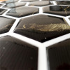 Placa de Pastilha Adesiva Resinada Hexagonal Serra Dourada - 30cm x 30cm - 3