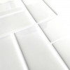 Placa de Pastilha Adesiva Resinada Patch Branco - 30cm x 30cm - 2