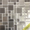 Placa de Pastilha Adesiva Resinada Mosaico Prata - 28,5cm x 31cm - 2