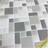 Placa de Pastilha Adesiva Resinada Mosaico Tons Claros - 28,5cm x 31cm - 4