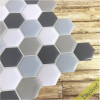 Placa de Pastilha Adesiva Resinada Hexagonal Fendi - 30cm x 30cm - 5