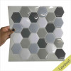 Placa de Pastilha Adesiva Resinada Hexagonal Fendi - 30cm x 30cm - 1