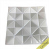 Placa de Pastilha Adesiva Resinada Triângulo Branco, e Cinza - 28,5cm x 28,5cm - 2