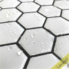 Placa de Pastilha Adesiva Resinada Hexagonal Branco - 30cm x 30cm - 2