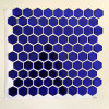 Placa de Pastilha Adesiva Resinada Hexagonal Mini Royal metalizada - 28,5cm x 27cm - 1