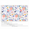 Painel Quem tem flores tem tudo fundo branco - 4