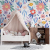 Painel Quem tem flores tem tudo fundo branco - 2