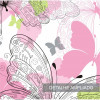 Papel de Parede Borboletas Romantic - 1