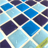 Placa de Pastilha Adesiva Resinada Tons de Azul - 28,5cm x 31cm - 4