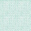 Papel de Parede Infantil Tricô Menta - 1